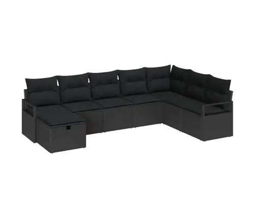 Dīvānu Komplekts Ar Spilvenu 6 Pcs Poliratāns Vidaxl