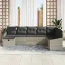 Aia Diivanikomplekt 8 Pcs Helehall 55 X 62 X 69 Cm Polürooster