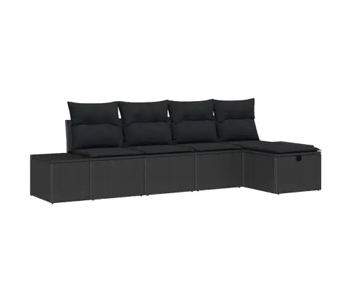 Dīvānu Komplekts Ar Spilvenu 6 Pcs Poliratāns Vidaxl