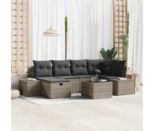 Diivanikomplekt Padjaga 7 Pcs Polürotang