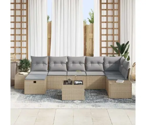 Diivanikomplekt Padjaga 7 Pcs Polürotang