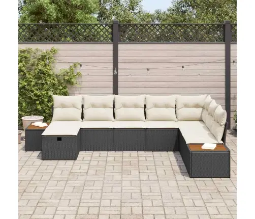 Aia Diivanikomplekt Padjaga Ladustamisega Must Polürotang