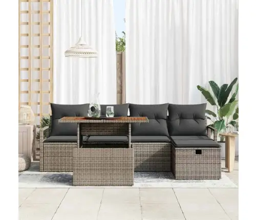 Aia Diivanikomplekt 6 Pcs Hall Polürotang