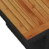 Dārza Dīvānu Komplekts 6 Pcs Melna Poliratāns Vidaxl
