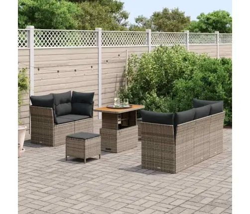 Aia Diivanikomplekt 8 Pcs Hall Polürotang