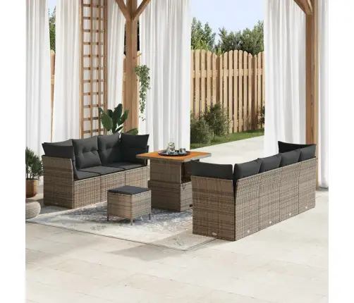 Aia Diivanikomplekt 10 Pcs Hall Polürotang