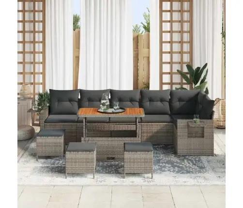 Aia Diivanikomplekt 10 Pcs Hall Polürotang