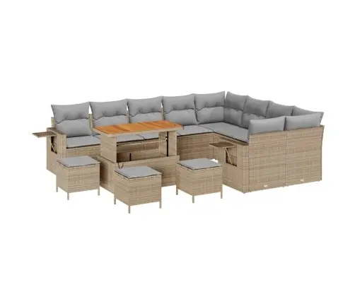 Aia Diivanikomplekt 13 Pcs Beež Polürotang