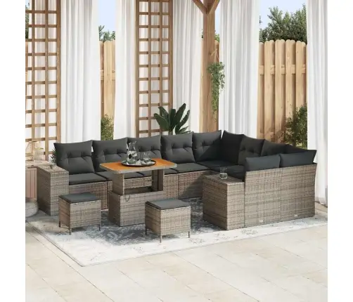 Aia Diivanikomplekt Padjaga 12 Pcs Hall Polürotang