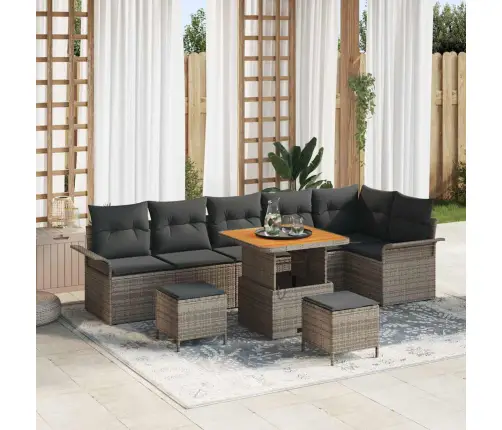 Aia Diivanikomplekt Padjaga 9 Pcs Hall Polürotang