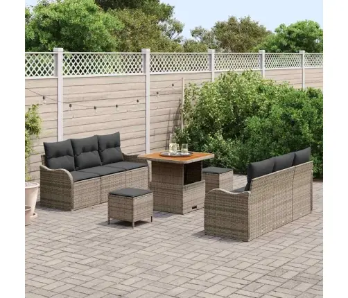 Aia Diivanikomplekt Padjaga 9 Pcs Hall Polürotang