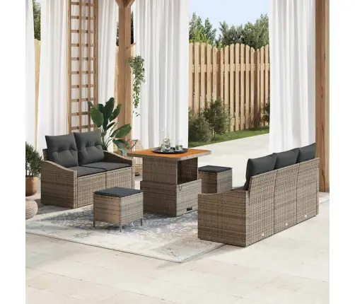 Aia Diivanikomplekt Padjaga 8 Pcs Hall Polürotang