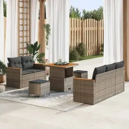 Aia Diivanikomplekt 8 Pcs Hall Polürotang