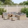 Aia Diivanikomplekt 13 Pcs Beež Polürotang