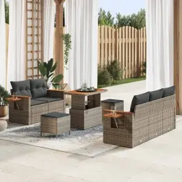 Aia Diivanikomplekt 8 Pcs Hall Polürotang