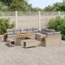 Aia Diivanikomplekt 13 Pcs Beež Polürotang