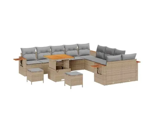 Aia Diivanikomplekt 13 Pcs Beež Polürotang