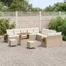 Aia Diivanikomplekt 13 Pcs Beež Polürotang