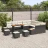 Aia Diivanikomplekt Padjaga 13 Pcs Must Ja Kreem