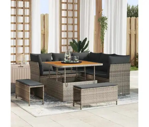 Aia Diivanikomplekt Padjaga Ladustamisega 8 Pcs Hall