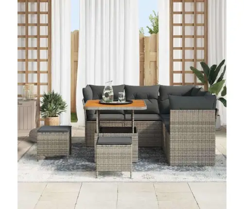 Aia Diivanikomplekt Padjaga Ladustamisega 8 Pcs Hall