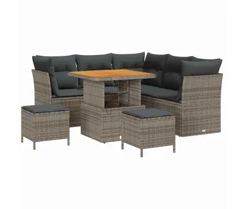 Aia Diivanikomplekt Padjaga Ladustamisega 8 Pcs Hall