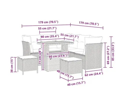 8 Gabalu Dārza Dīvānu Komplekts Ar Spilveniem Melnā Poli Rotangpalma Akācijā Vidaxl 8 Gabalu Dārza Dīvānu Komplekts Ar Spilveniem Melnā Poli Rotangpalma Akācijā Vidaxl
