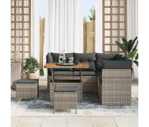 Aia Diivanikomplekt Padjaga Ladustamisega 8 Pcs Hall