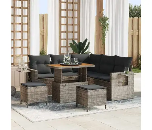 Aia Diivanikomplekt Padjaga 9 Pcs Hall Polürotang