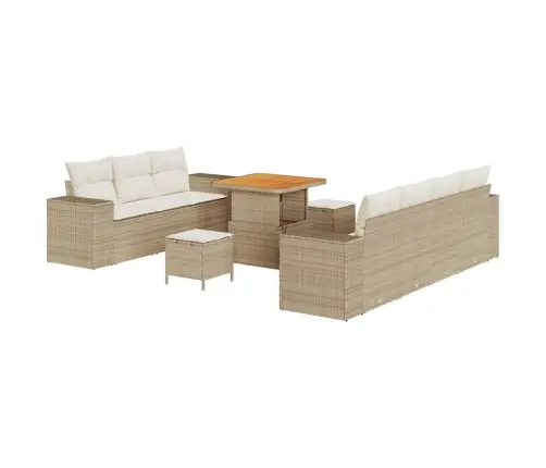 Dārza Dīvānu Komplekts 10 Pcs Bēšs Un Krēms 80 X 80 X 71 Cm Vidaxl Dārza Dīvānu Komplekts 10 Pcs Bēšs Un Krēms 80 X 80 X 71 Cm Vidaxl