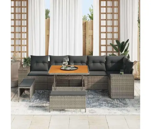 Aia Diivanikomplekt Padjaga 9 Pcs Hall Polürotang