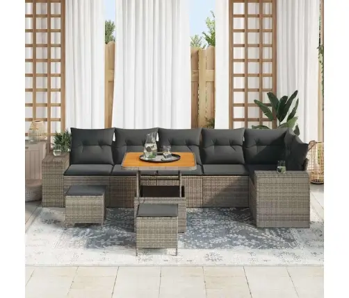 Aia Diivanikomplekt Padjaga 9 Pcs Hall Polürotang