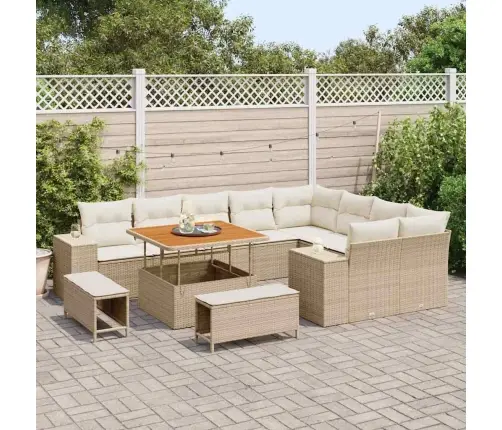 Aia Diivanikomplekt Padjaga Ladustamisega 12 Pcs Beez Ja Koor