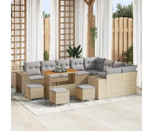 Aia Diivanikomplekt Padjaga Padjaga 13 Pcs Beež Ja Heledhall