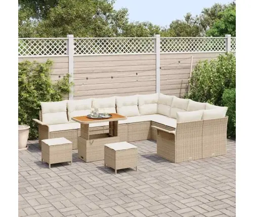 Aia Diivanikomplekt Padjaga Ladustamisega 12 Pcs Beez Ja Koor