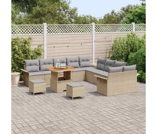 Aia Diivanikomplekt Padjaga Padjaga 13 Pcs Beež Ja Heledhall