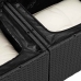 Sodo Sofų Rinkinys 13 Pcs Juoda Ir Kreminė 110 X 55 X 71 Cm
