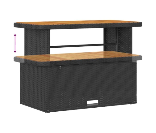 Sodo Sofų Rinkinys 13 Pcs Juoda Ir Kreminė 110 X 55 X 71 Cm
