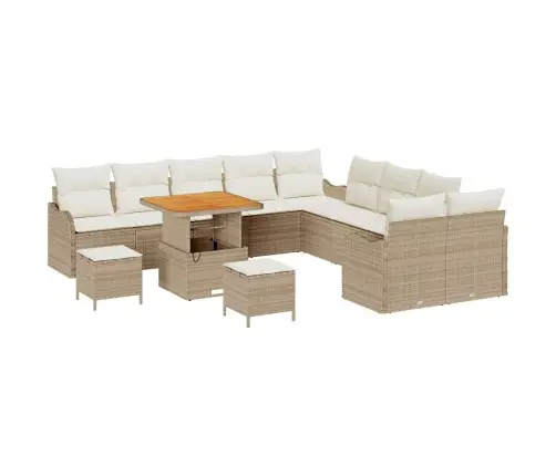 Aia Diivanikomplekt Padjaga Ladustamisega 13 Pcs Beez Ja Koor