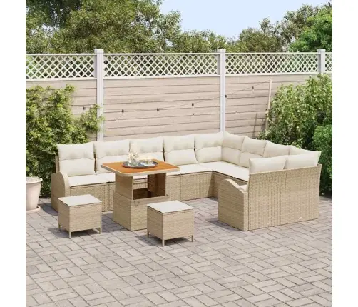 Aia Diivanikomplekt Padjaga Ladustamisega 12 Pcs Beez Ja Koor