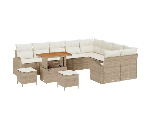 Aia Diivanikomplekt Padjaga Ladustamisega 12 Pcs Beez Ja Koor