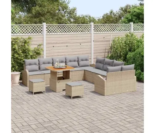 Aia Diivanikomplekt Padjaga Padjaga 13 Pcs Beež Ja Heledhall