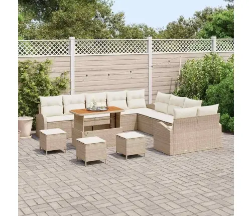 Aia Diivanikomplekt Padjaga Ladustamisega 14 Pcs Beez Ja Koor