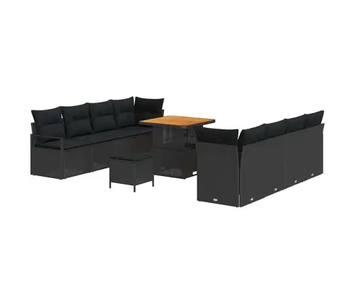 Aia Diivanikomplekt Padjaga Ladustamisega Must 80 X 80 X 71 Cm