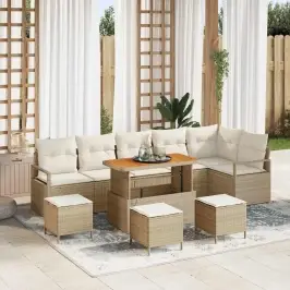 Aia Diivanikomplekt 10 Pcs Beez Ja Koor 110 X 55 X 71 Cm
