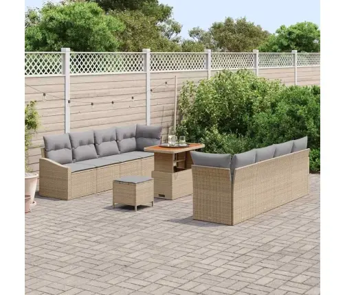 Aia Diivanikomplekt Padjaga Padjaga 11 Pcs Beež Ja Heledhall