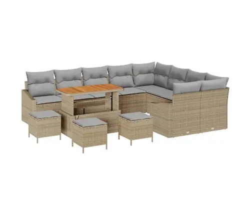 Aia Diivanikomplekt Padjaga Padjaga 13 Pcs Beež Ja Heledhall