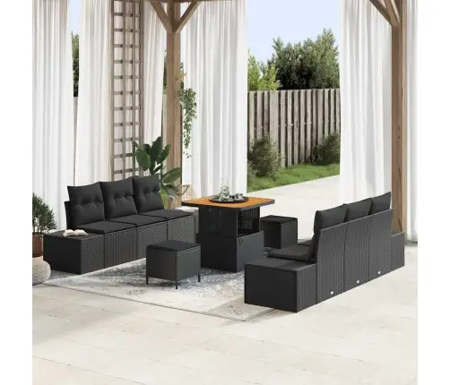 Aia Diivanikomplekt Padjaga Padjaga 9 Pcs Must 80 X 80 X 71 Cm Aia Diivanikomplekt Padjaga Padjaga 9 Pcs Must 80 X 80 X 71 Cm