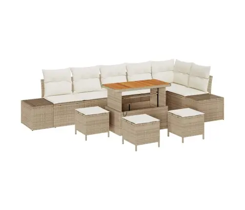 Aia Diivanikomplekt Padjaga Ladustamisega 9 Pcs Beez Ja Koor