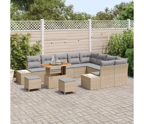 Aia Diivanikomplekt Padjaga Padjaga 12 Pcs Beež Ja Heledhall